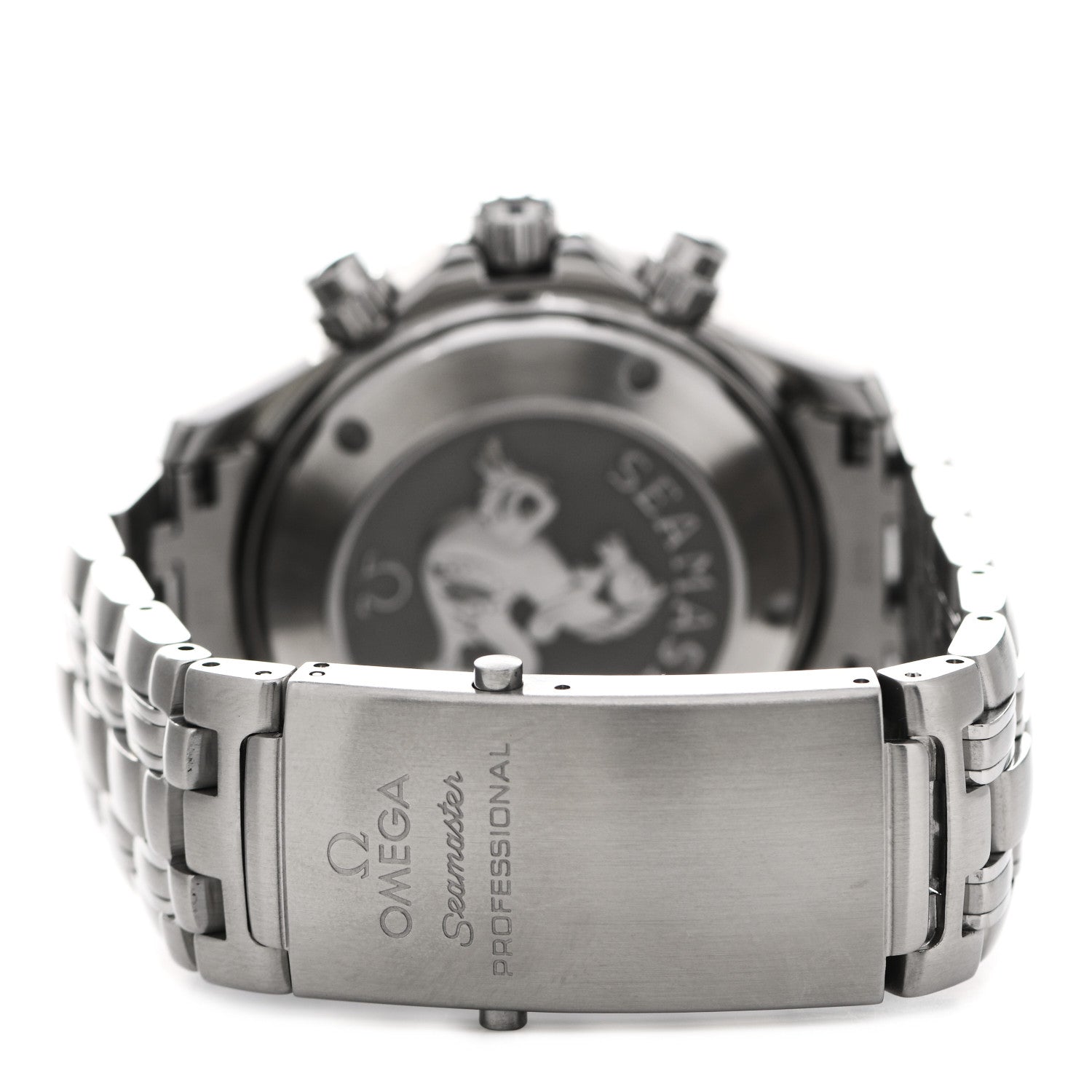 Omega Stainless Steel 41mm Seamaster Professional Chronograph Automatic Watch Blue 2225.80.00 3 of 5