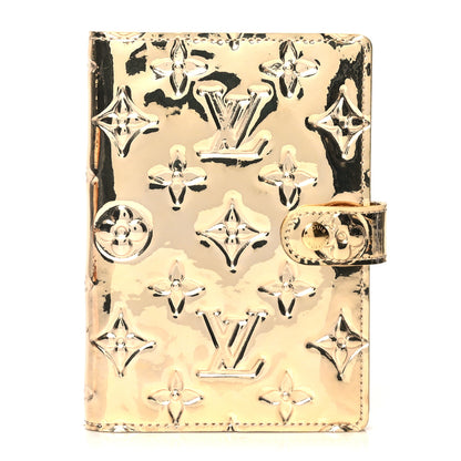 Louis Vuitton Monogram Miroir Small Ring Agenda Gold 1 of 7