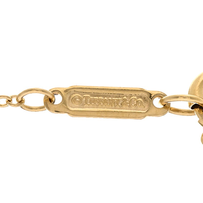Tiffany 18K Yellow Gold Twist Knot Pendant Necklace 4 of 4