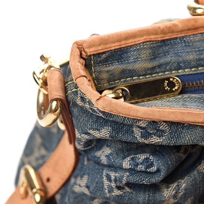 Louis Vuitton Denim Neo Cabby MM Blue 12 of 16