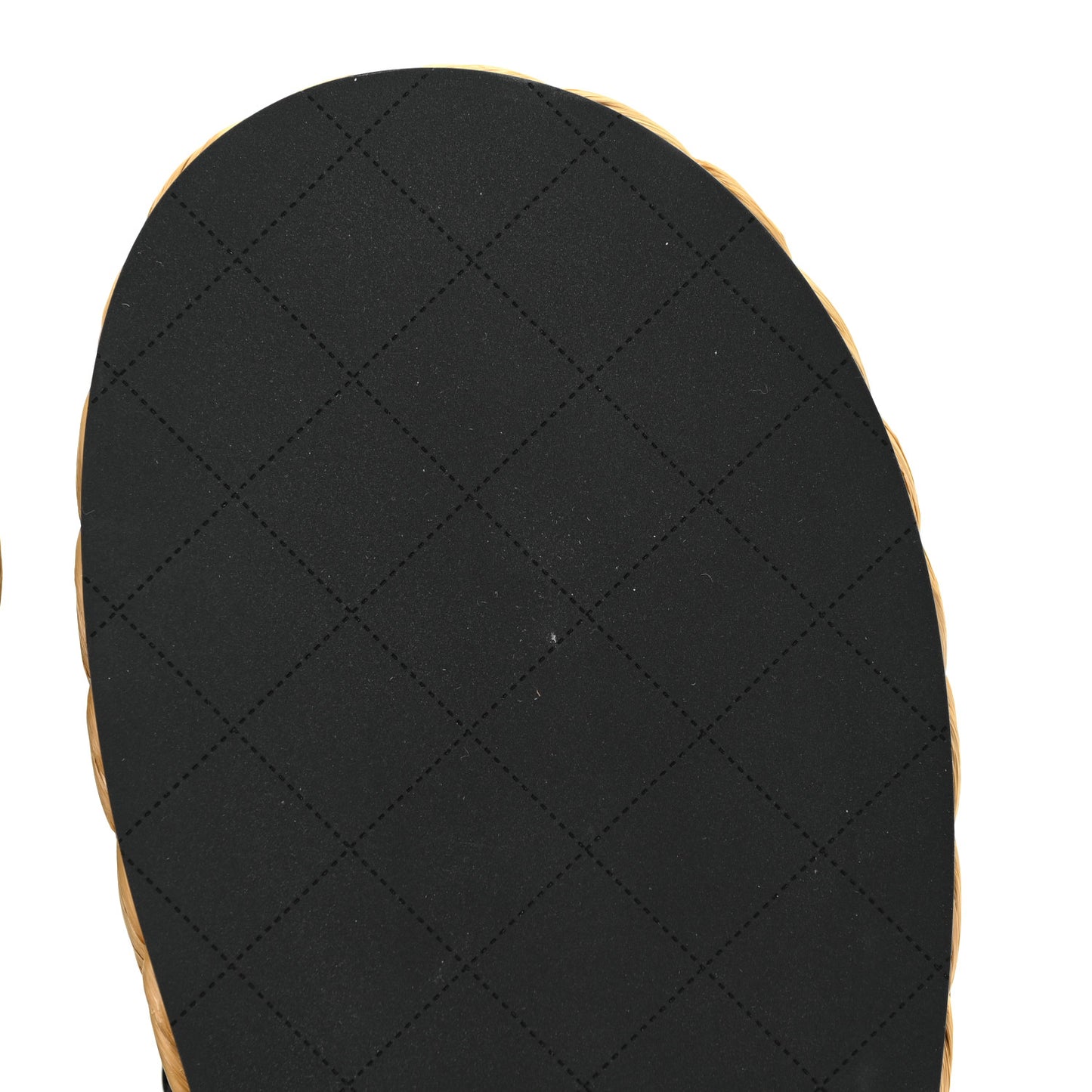 Mesh Patent Calfskin Velcro Dad Sandals 38.5 Black