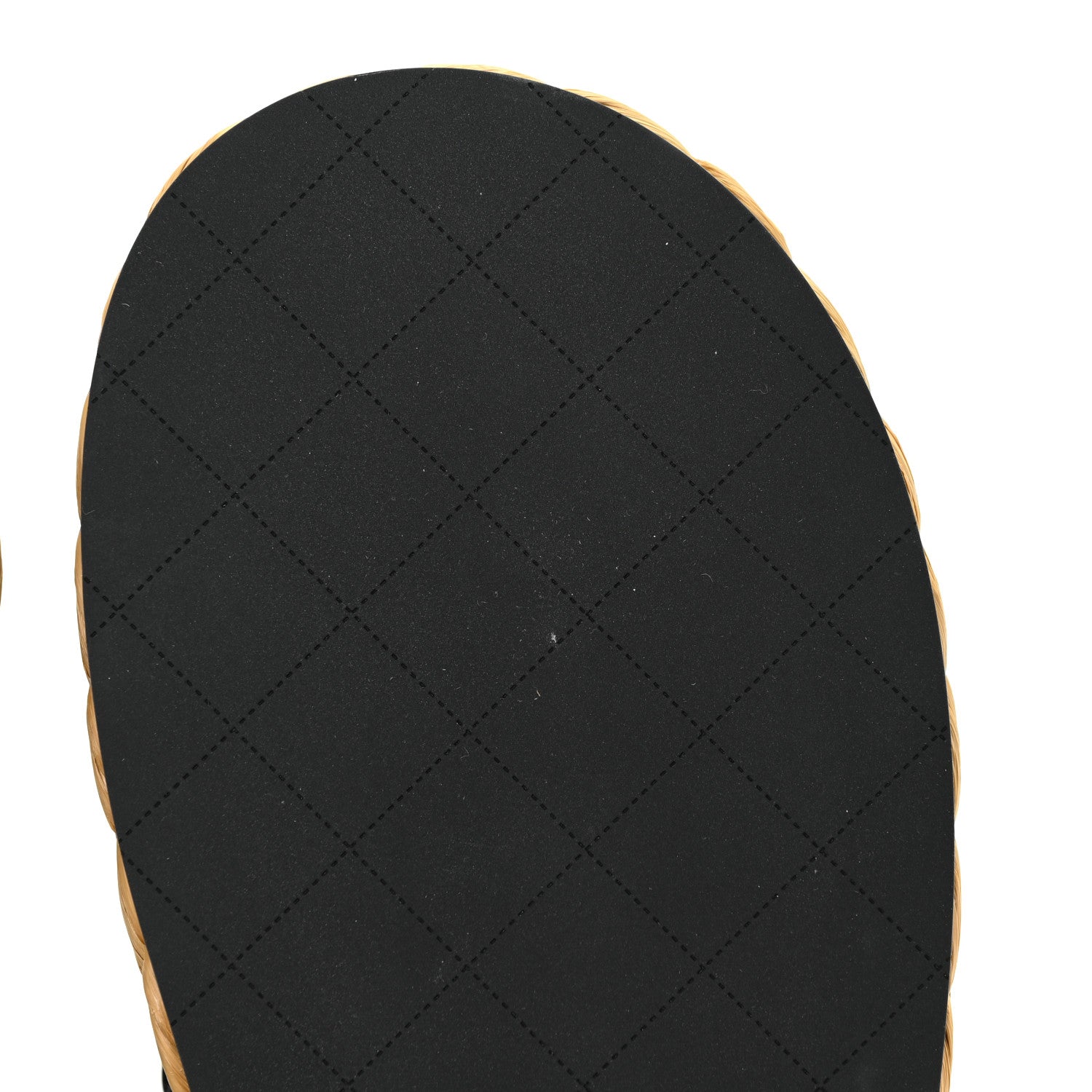 Chanel Mesh Patent Calfskin Velcro Dad Sandals 38.5 Black 8 of 13