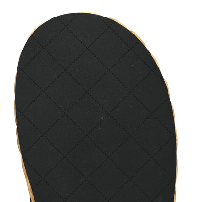 Chanel Mesh Patent Calfskin Velcro Dad Sandals 38.5 Black 8 of 13
