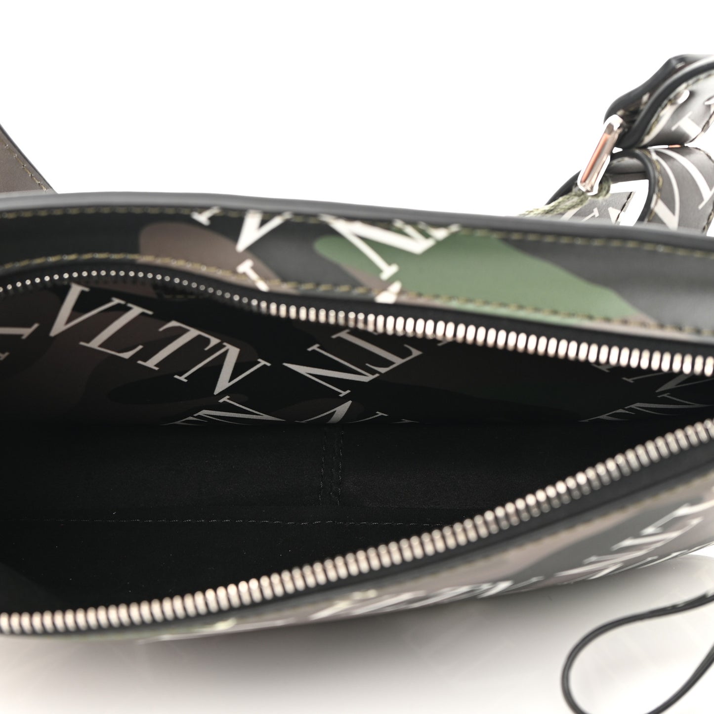 Calfskin VLTN Waist Bag Army Green