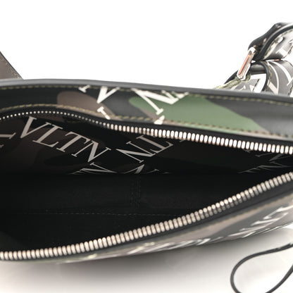 Valentino Garavani Calfskin VLTN Waist Bag Army Green 5 of 9