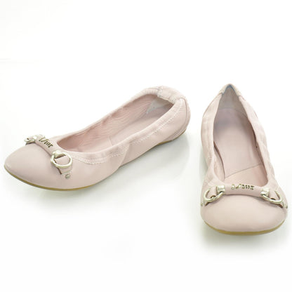 Christian Dior Leather Ballet Flats 37 Pink 1 of 9
