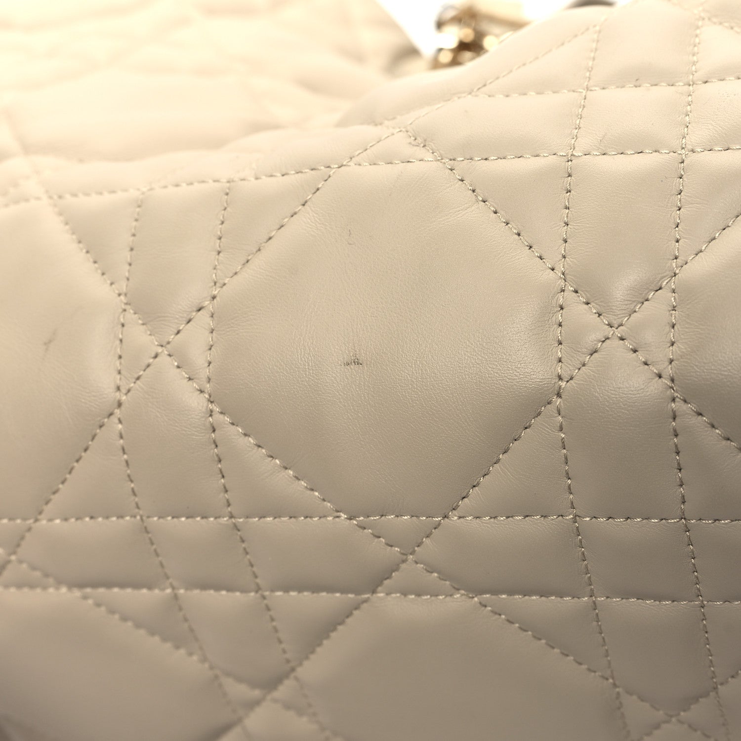 Christian Dior Calfskin Macrocannage Large Toujours Powder Beige 14 of 14