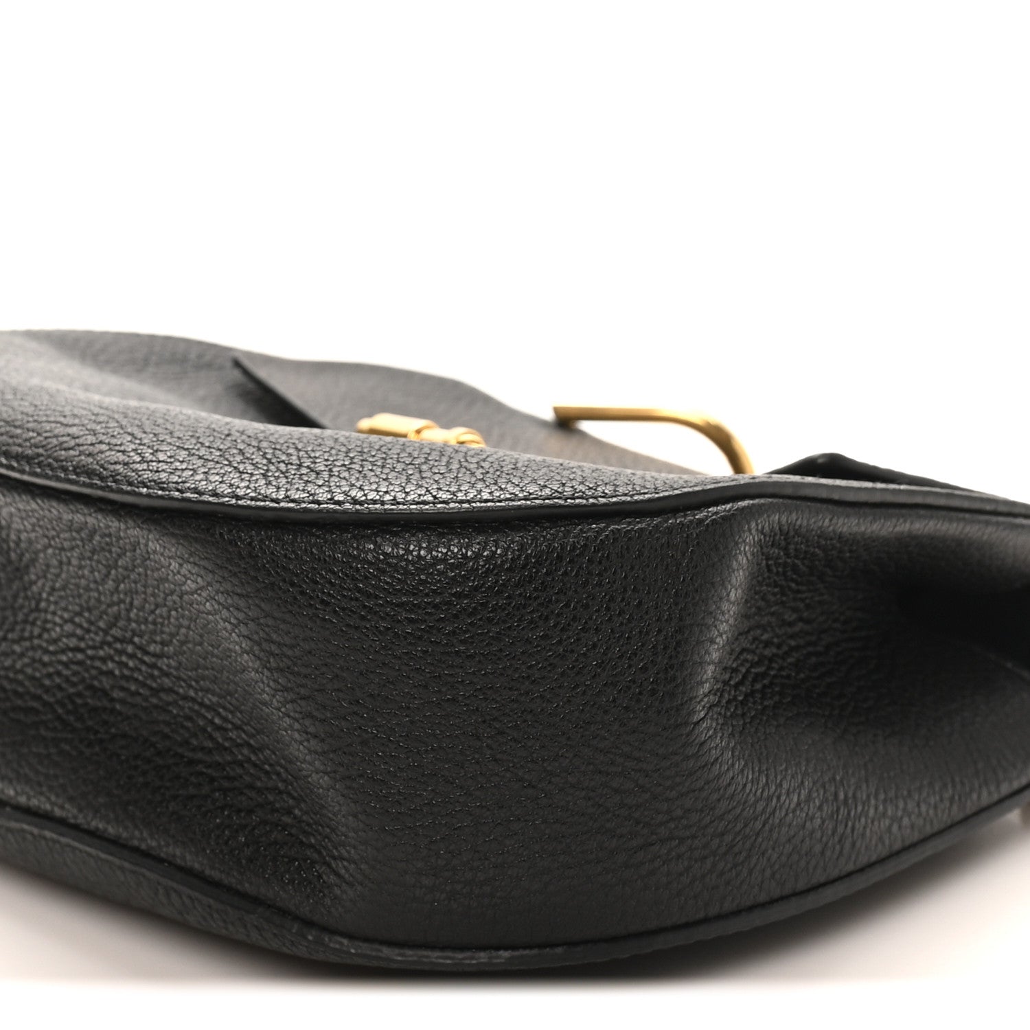 Chloe Grained Lambskin Drew Shoulder Bag Black 9 of 9