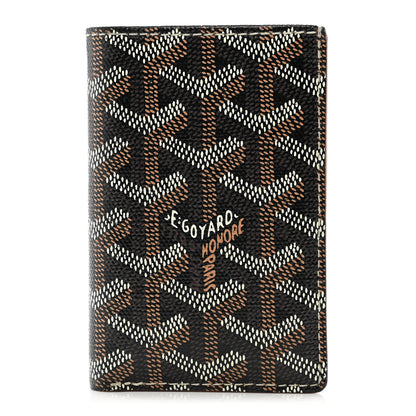 Goyard Goyardine Saint Pierre Card Holder Black 1 of 9