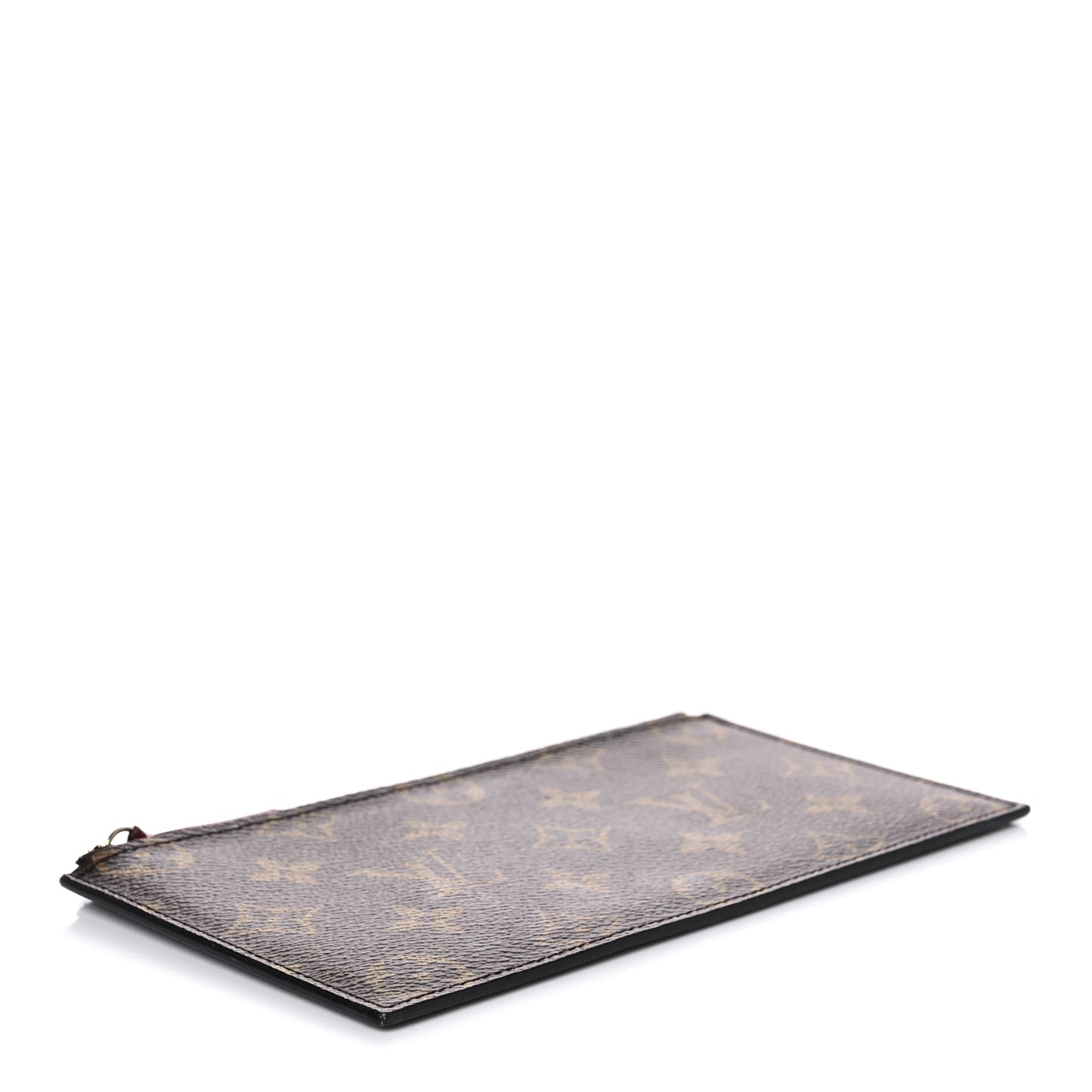 Monogram Felicie Chain Wallet Zippered Insert Fuchsia