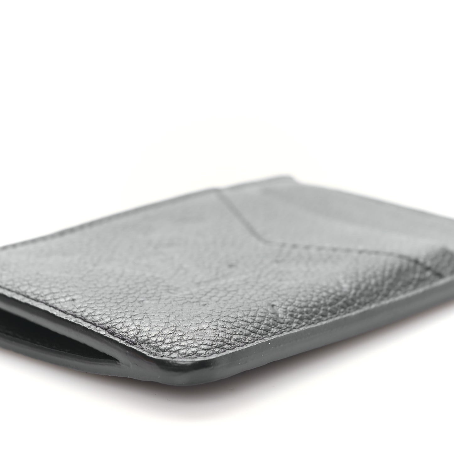Empreinte Monogram Zipped Romy Card Holder Black