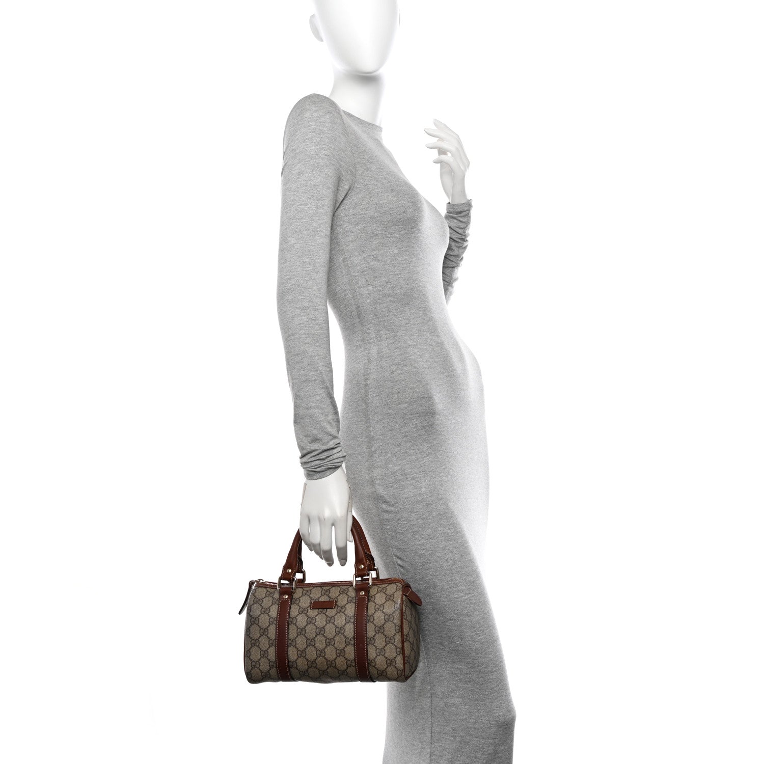 Gucci GG Plus Monogram Small Joy Boston Brown 2 of 19