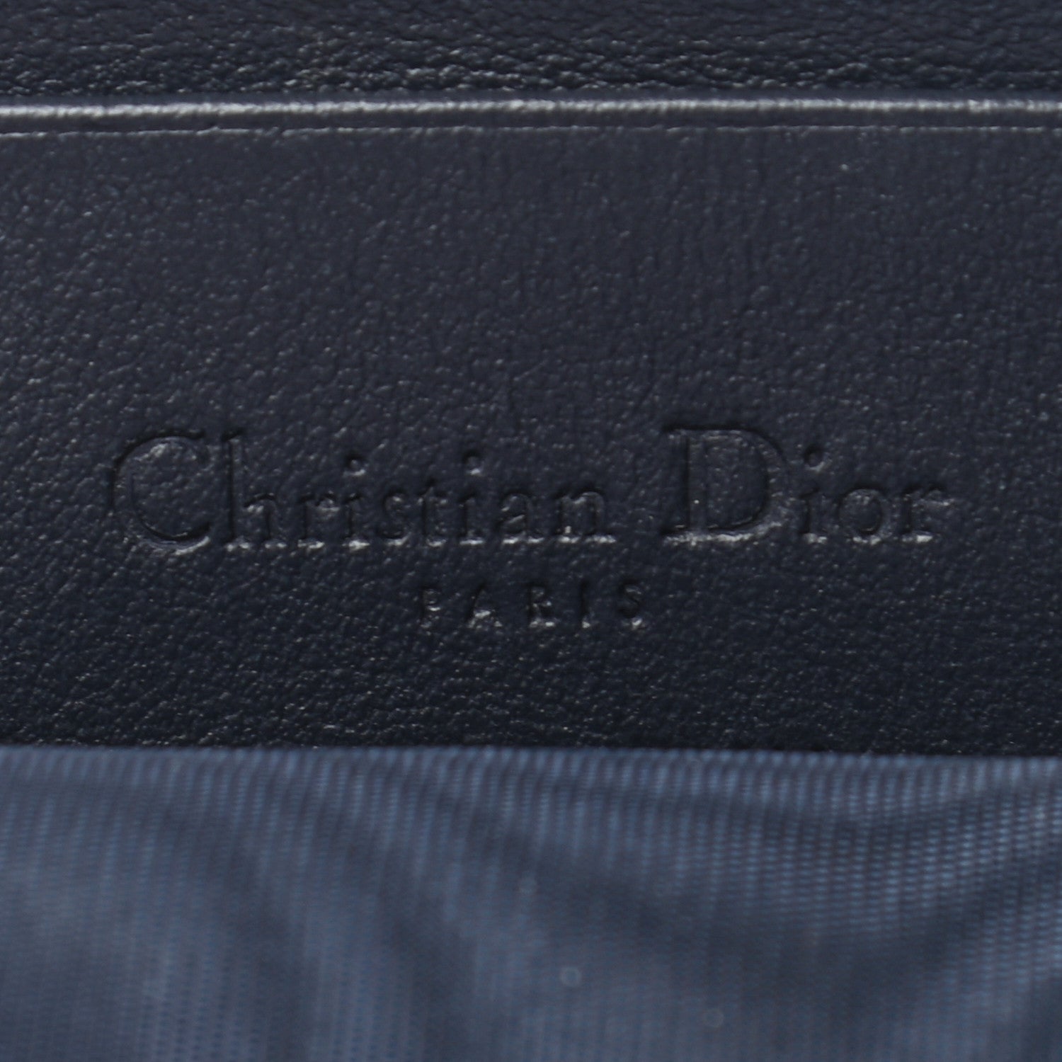 Christian Dior Calfskin I Love Paris Phone Holder Blue Red 6 of 6