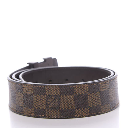 Louis Vuitton Damier Ebene 40mm LV Initiales Belt 90 36 2 of 7