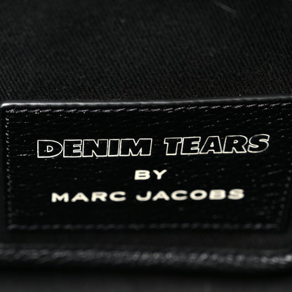 Marc Jacobs x Denim Tears Grained Calfskin Medium The Tote Bag Black 6 of 12