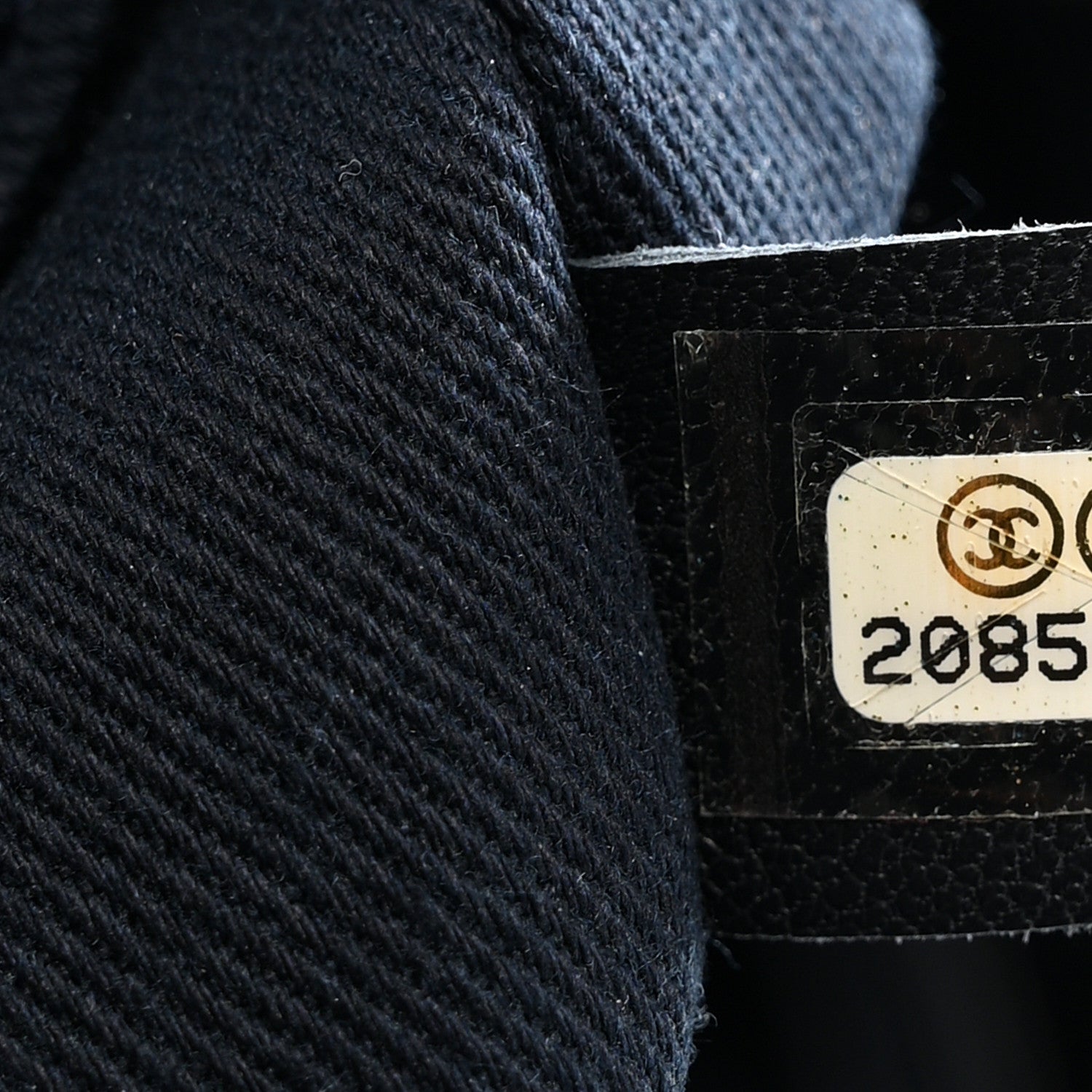 Chanel Denim Large Deauville Tote Dark Blue 7 of 13