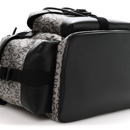 Dolce & Gabbana Coated Jacquard Logo Backpack Black 8 of 9