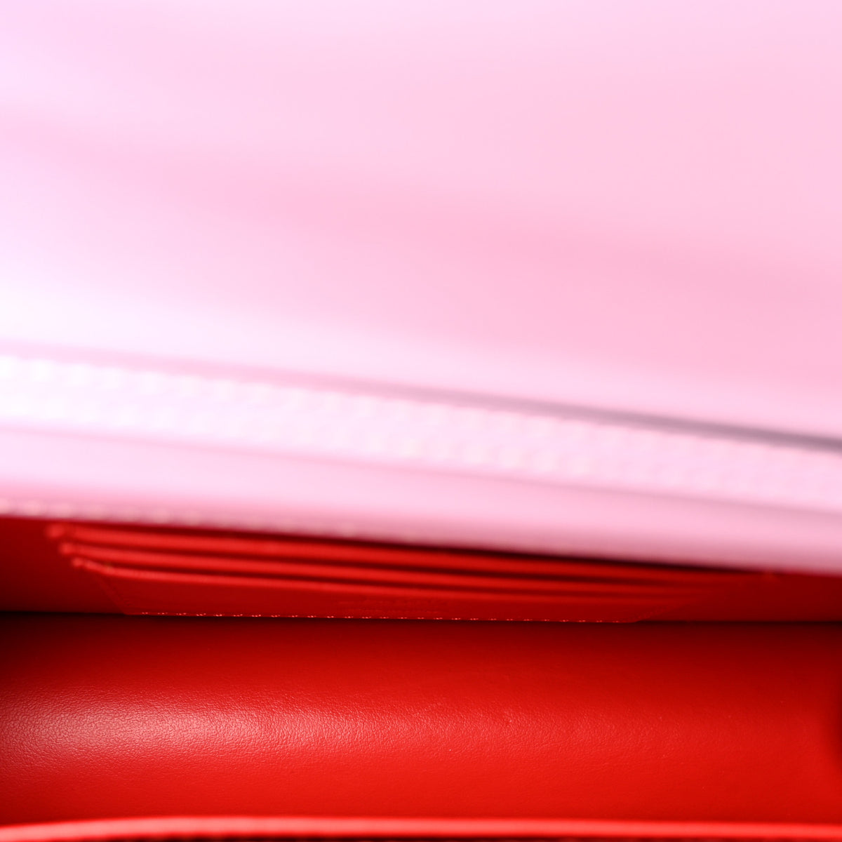Christian Louboutin Patent Calfskin Loubi54 Crossbody Clutch Pink 5 of 9