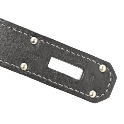 Hermes Taurillon Clemence Jypsiere 34 Graphite 6 of 10