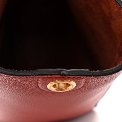 Celine Soft Grained Calfskin Small Sangle Bucket Bag Dark Claycourt 13 of 14