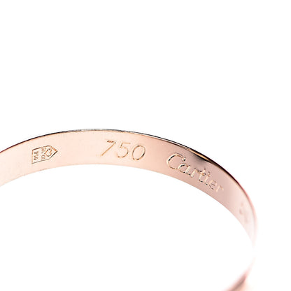 Cartier 18K Pink Yellow White Gold Small Trinity Ring 50 5.25 4 of 5