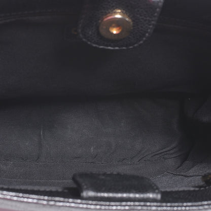 Chanel Caviar Petit Shopping Tote PST Black 7 of 9