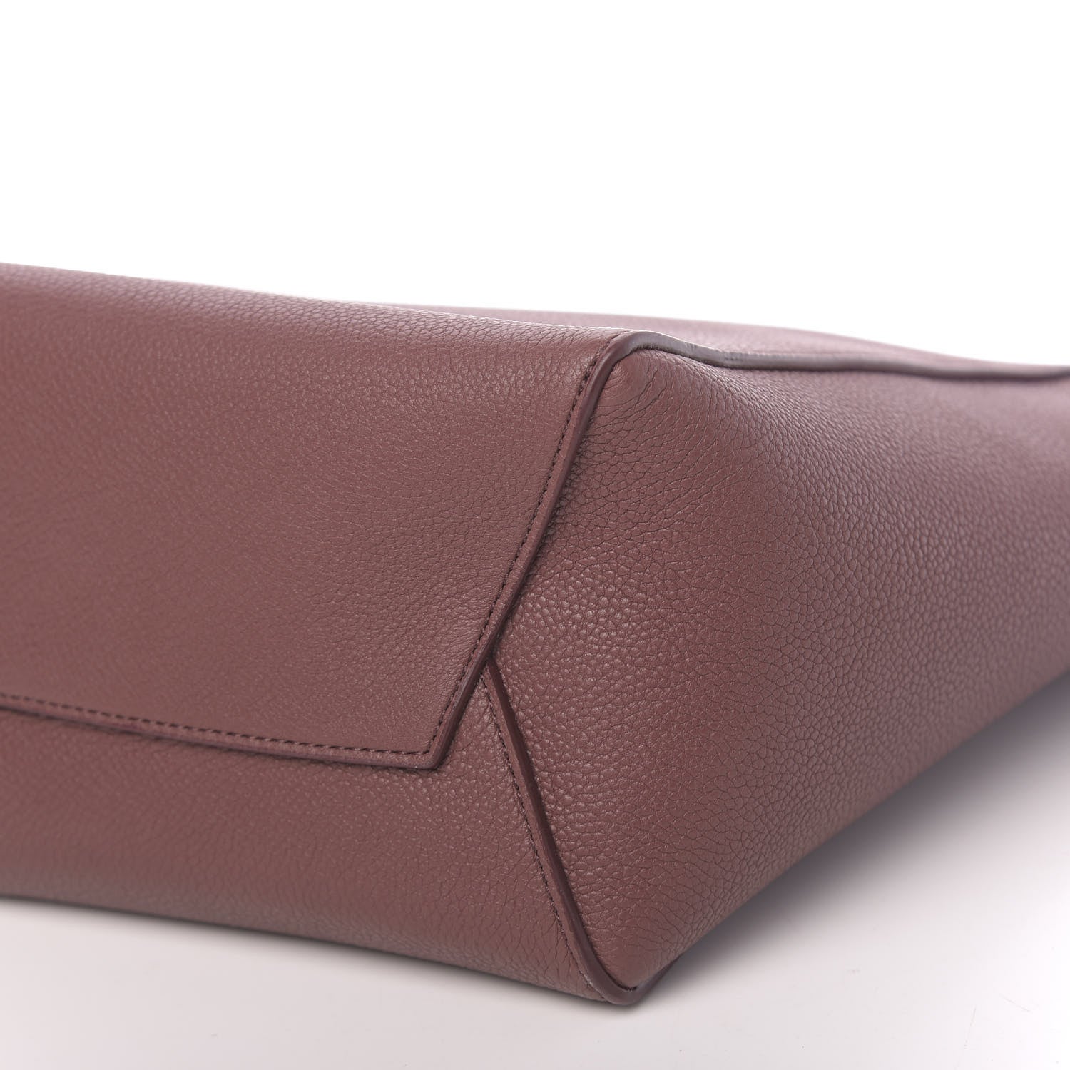 Celine Soft Grained Calfskin Small Sangle Bucket Bag Burgundy 9 of 9