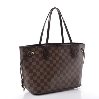 Louis Vuitton Damier Ebene Neverfull PM 3 of 13