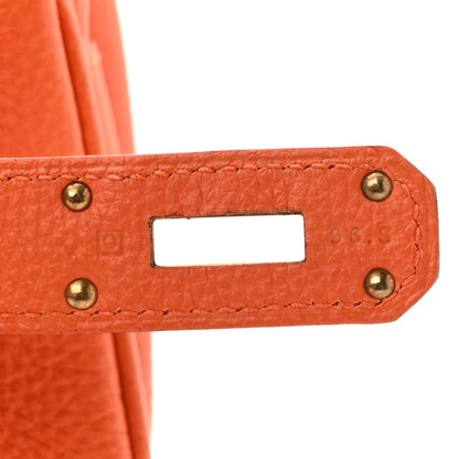 Hermes Togo Shoulder Kelly 40 Orange 7 of 11