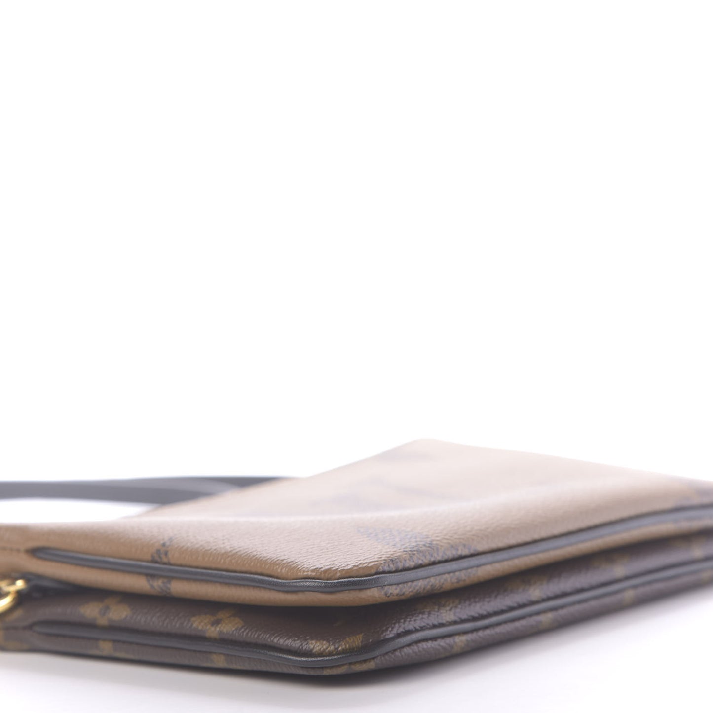 Reverse Monogram Giant Double Zip Pochette