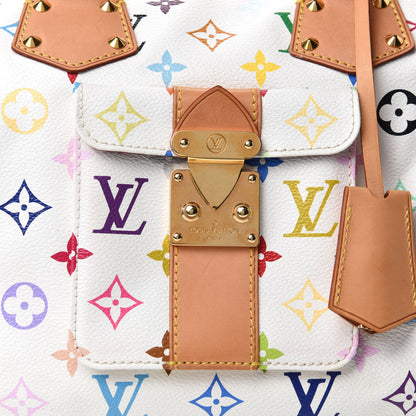 Louis Vuitton Monogram Multicolor Speedy 30 White 10 of 10