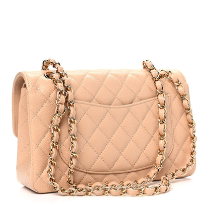 Chanel Caviar Quilted Small Double Flap Beige 2 of 4