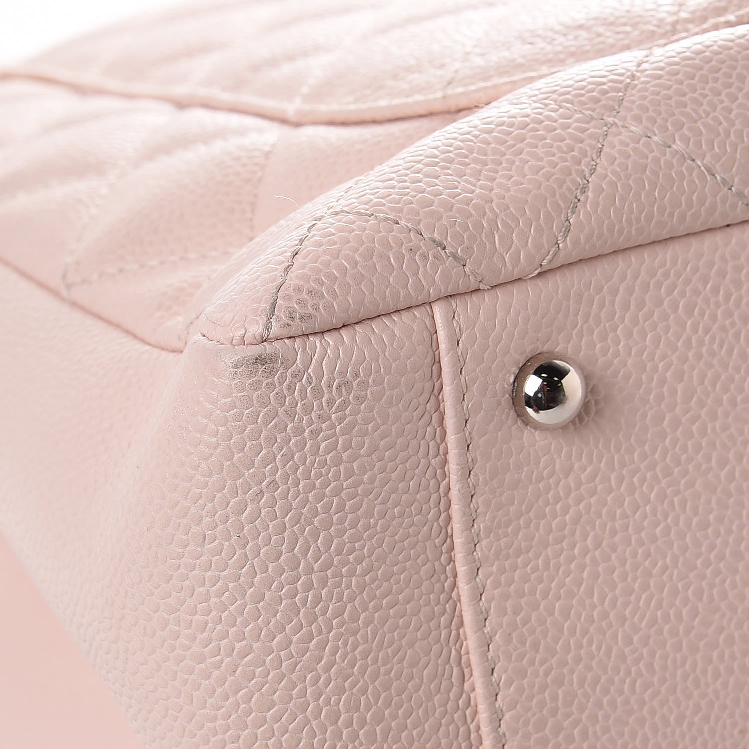 Chanel Caviar XL Grand Shopping Tote GST Light Pink 13 of 13