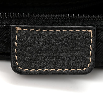 Christian Dior Calfskin Baudrier Saddle Bag Black 6 of 11