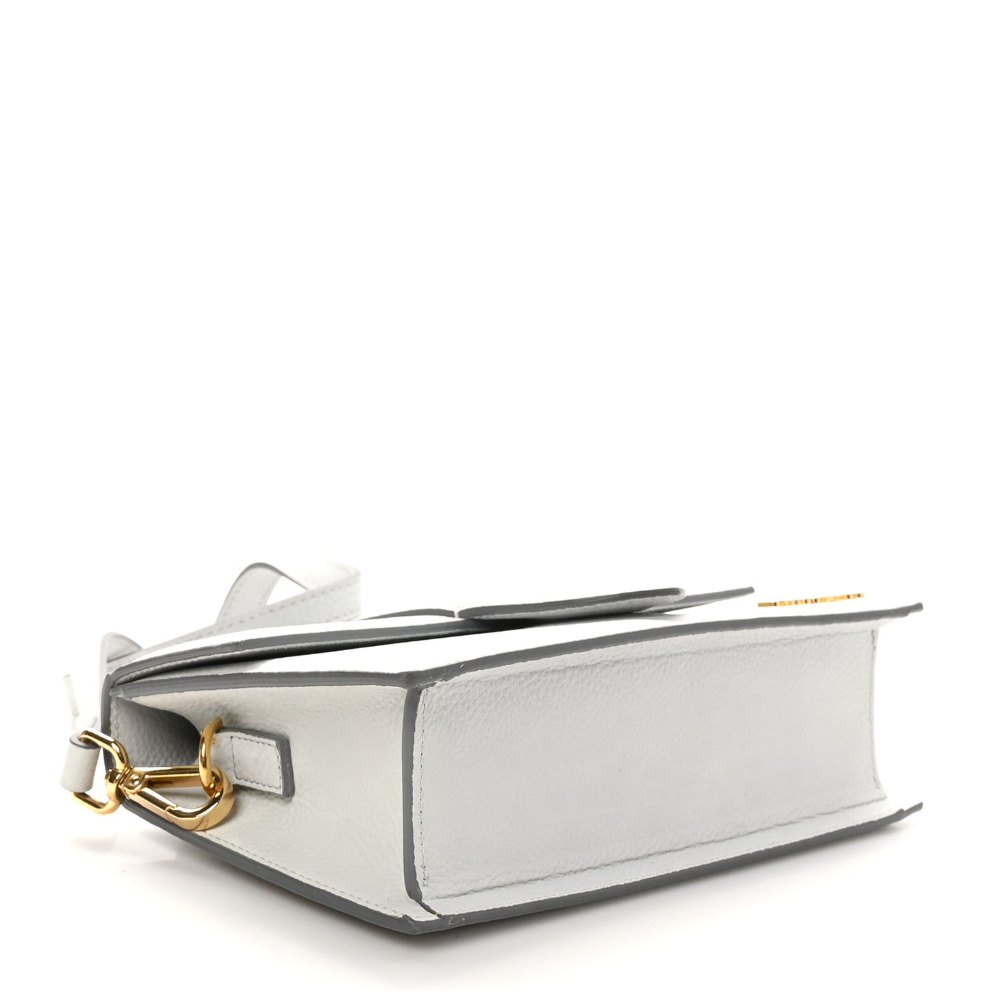 Grained Calfskin Le Grand Bambino Light Grey