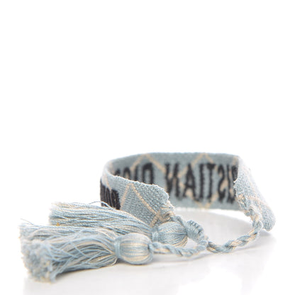 Christian Dior Woven Cotton J'Adior Friendship Bracelet Set 6 of 8