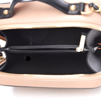 Chanel Caviar Quilted Medium CC Filigree Vanity Case Beige Black 5 of 10