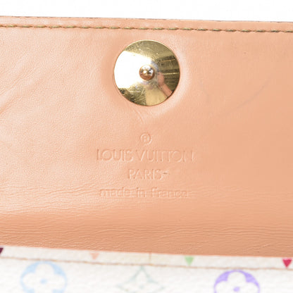 Louis Vuitton Monogram Multicolor Sarah Wallet White 6 of 21