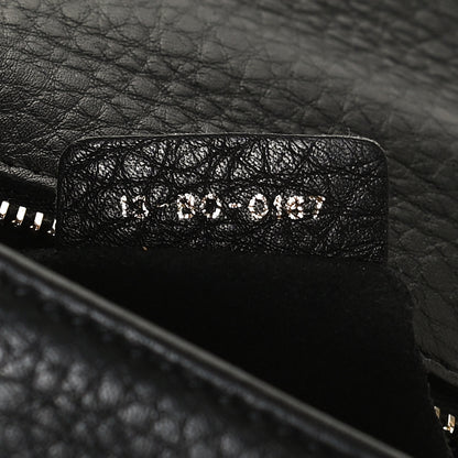 Christian Dior Grained Calfskin Small Diorama Flap Bag Black 6 of 11