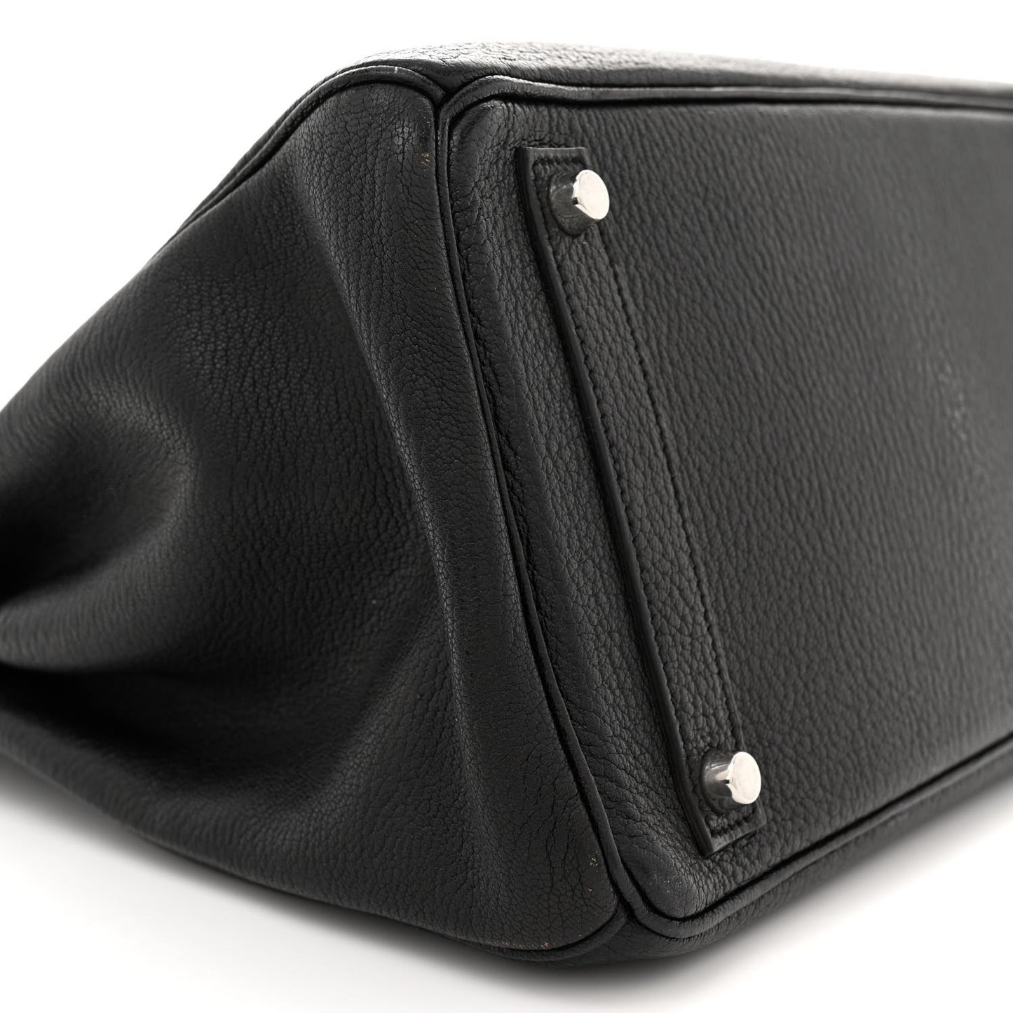 Chevre de Coromandel HAC Birkin 32 Black