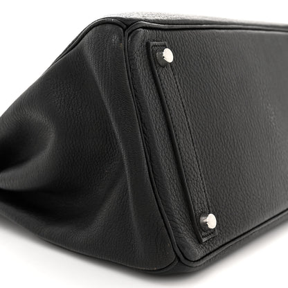 Hermes Chevre de Coromandel HAC Birkin 32 Black 9 of 18