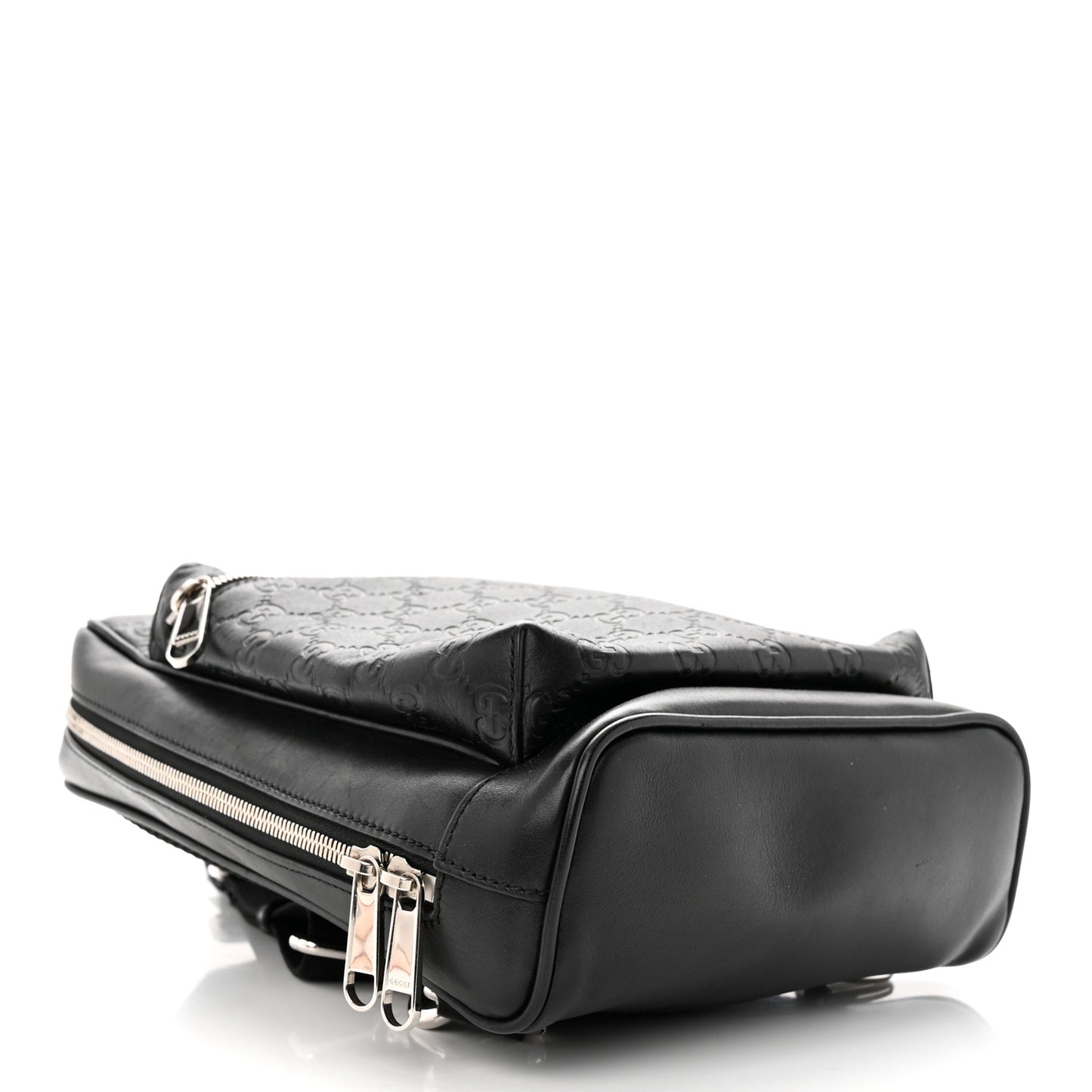 Guccissima Sling Backpack Black