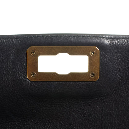 Lanvin Leather Medium Happy Shoulder Bag Black 8 of 8