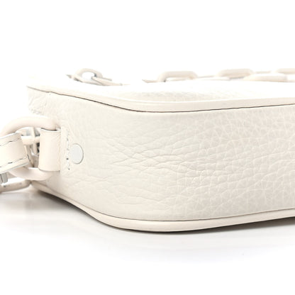 Louis Vuitton Taurillon Monogram Pochette Volga White 7 of 8