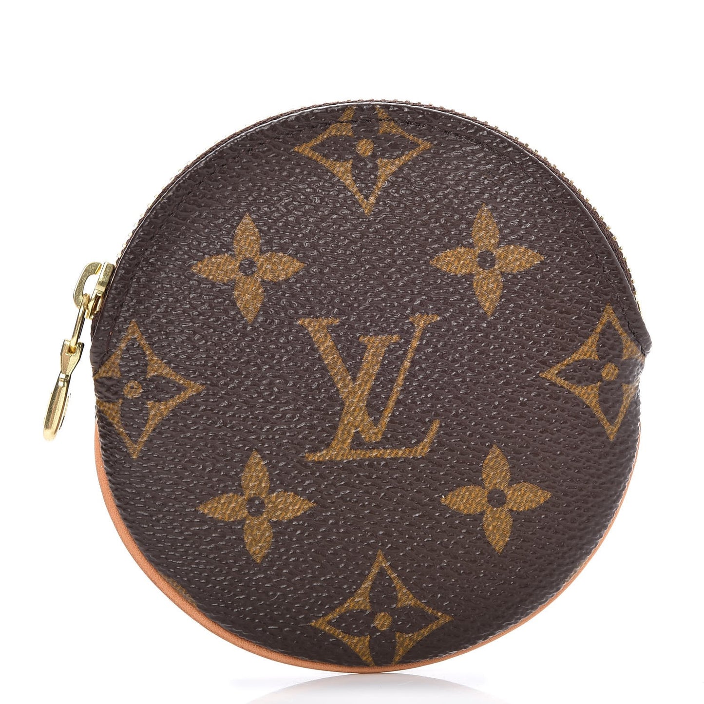 Monogram Round Coin Purse