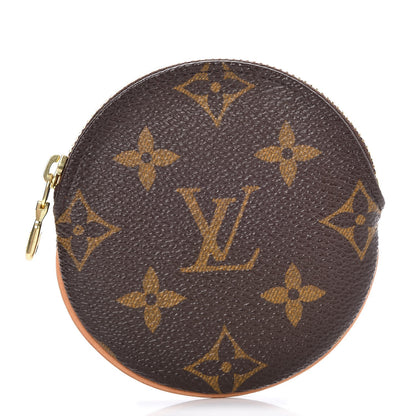 Louis Vuitton Monogram Round Coin Purse 1 of 8