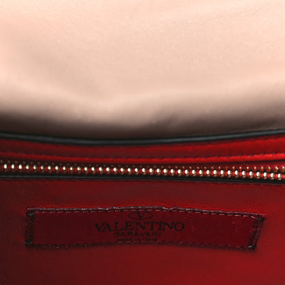 Valentino Garavani Lambskin Medium Rockstud Spike Shoulder Bag Poudre 6 of 9