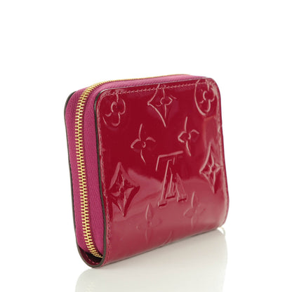 Louis Vuitton Vernis Zippy Coin Purse Magenta 3 of 7