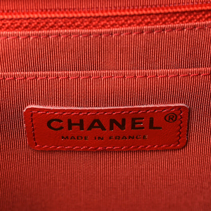 Chanel Lambskin Quilted Floral Jumbo Single Flap Multicolor 6 of 10