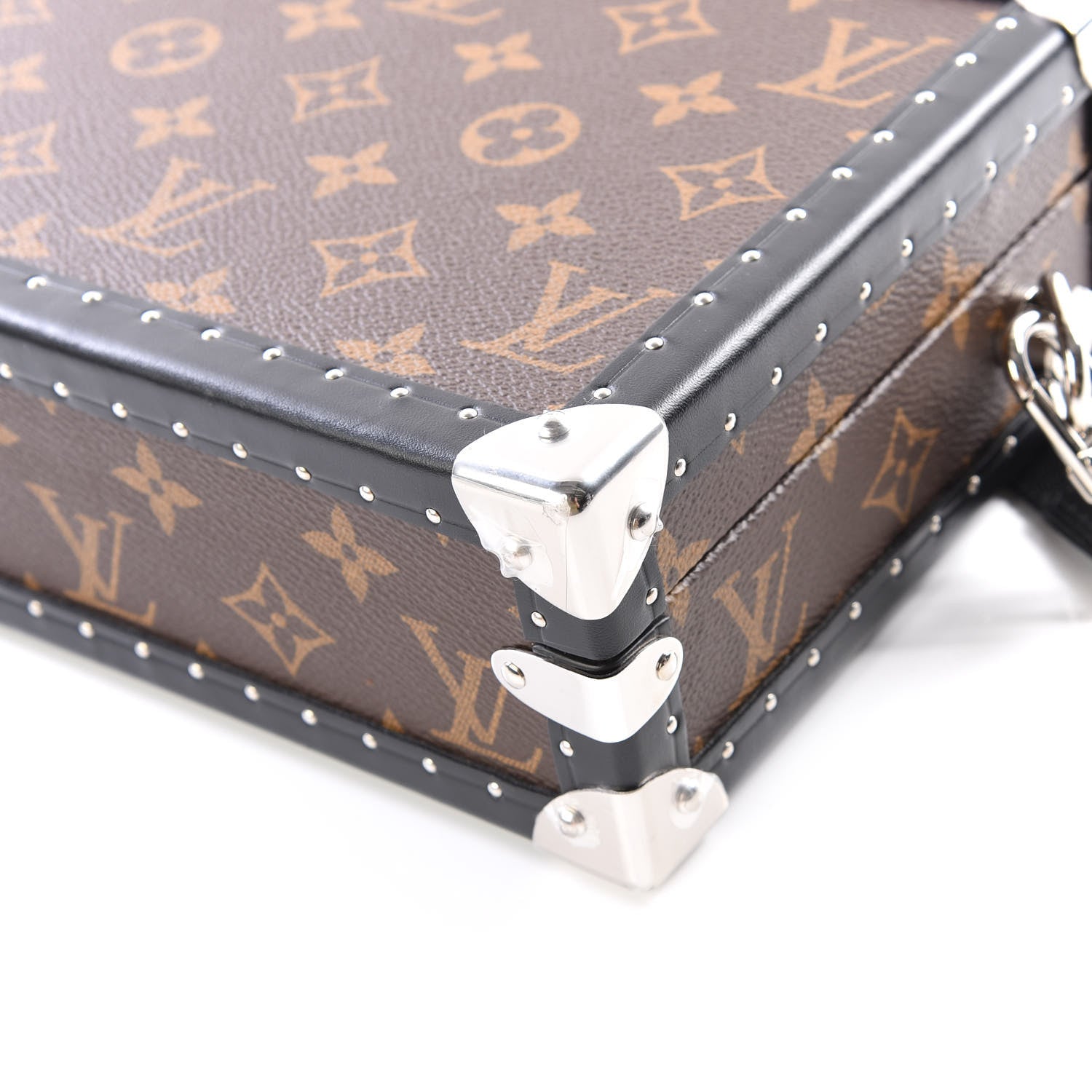 Louis Vuitton Monogram Macassar Clutch Box 8 of 11